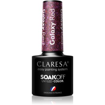 Claresa SoakOff UV/LED Color Galaxy lac de unghii sub forma de gel - imagine 2